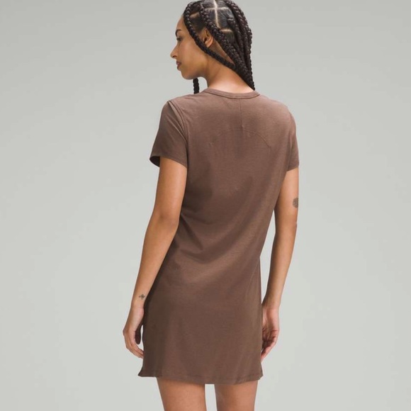 Classic-Fit Cotton-Blend T-Short Dress - Picture 2 of 8